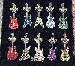 10 Piece Guitar Pins From The Hard Rock Hotel In Las Vegas A4
