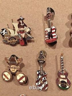 14 Collector Pins Hard Rock Cafe Hotel & Casino