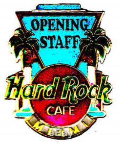 1993 Hard Rock Cafe Miami Opening Staff Pin