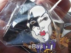 2004 Kiss Mask Series Hard Rock Cafe Pin Set L. E. 200 Rare stick pick