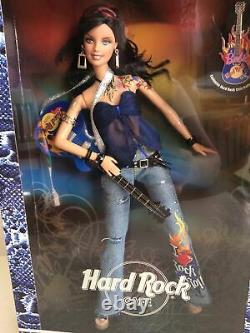 2005 HARD ROCK CAFE COLLECTOR BARBIE With HRC COLLECTOR PIN- J0963 NIB