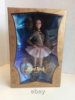 2007 Gold Label Hard Rock Cafe Collector Barbie Doll With Hrc Collector Pin- Nib