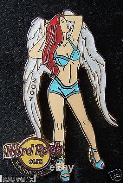 2007 Hard Rock Cafe Washington DC Sexy Lingerie Angels (4) Le Pin Set