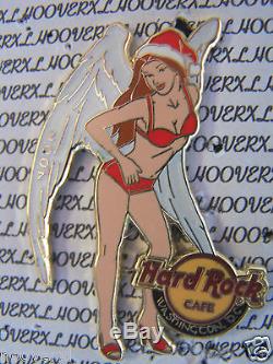 2007 Hard Rock Cafe Washington DC Sexy Lingerie Angels (4) Le Pin Set