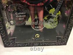 2008 Hard Rock Cafe Gold Label Barbie L9663 Original Box Unopened Col. Pin