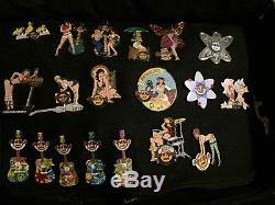 200+ HARD ROCK CAFE PIN LOT COLLECTION (read description) Some Rares/staff pins