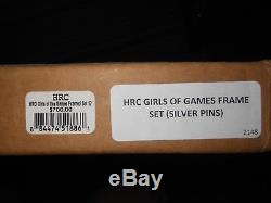 2012 Hard Rock Cafe Girls Of The Games Framed 68 Pin Set