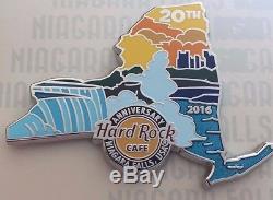 2016 Hard Rock Cafe Niagara Falls, USA 20th Anniversary (3) Pin Box Set