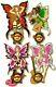 2017 Hard Rock Cafe New York Sexy Diva Fairy Series Complete (4) Pin Le Set