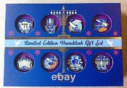 2021 Hard Rock Cafe Hanukkah Gift Set (8) Pin Limited Edition Box Set