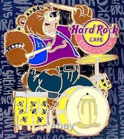 2021 Hard Rock Cafe Stockholm Animal Rock Band Complete (5) Pin Le Set