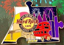 2022 Hard Rock Cafe New Years Guitar Puzzle Series Complete (11) Pin Le Set