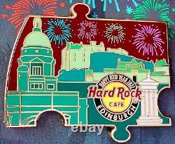 2022 Hard Rock Cafe New Years Guitar Puzzle Series Complete (11) Pin Le Set