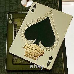 2023 Hard Rock Hotel & Casino Atlantic City 3d Silver Casino Puzzle (4) Pin Set