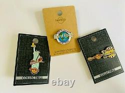 21 brand new HARD ROCK CAFE NEW YORK CITY pins collection