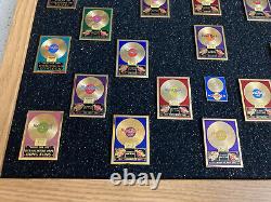 22 Hard Rock Record Pins Board Collection Lot Los Angeles. San Diego, Hollywood