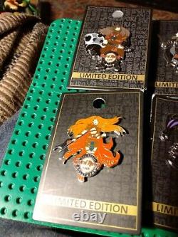 4 Different Hard Rock Cafe Hollywood Swaparazzi Pins Warrior Dragon Horse Lot