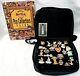 65 Hard Rock Collector Pins, Leather Key West Case, Pin Collector Guide 1st Ed