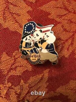 6 Hard Rock Cafe WASHINGTON DC PINS ALL Pandas Patriotics/POWith150 Visits VHTF