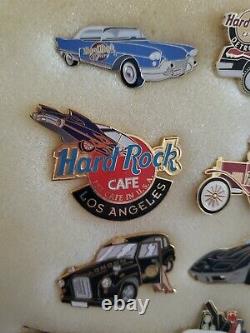 ALL Automotive / Cars Hard Rock Cafe 19 Pin Set Very Hars to find pins