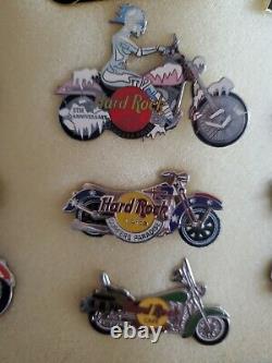 ALL MOTORCYCLE / BIKER EDITIONS Hard Rock Cafe 20 Pin Collector Set RARE