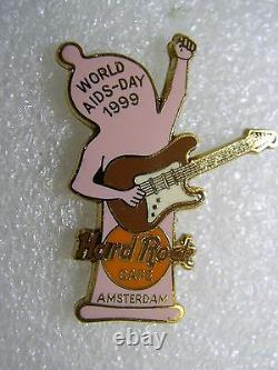 AMSTERDAM, Hard Rock Cafe Pin, PINK Condom, Rare