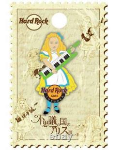 Alice in Wonderland Exhibition Hard Rock Cafe Fukuoka Pin Badge