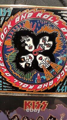 Ap Kiss Hard Rock Album Style Pin Love Gun Alive II Rock And Roll Over Ap 4 Pins