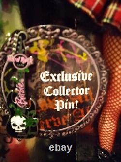 Barbie Collection HARD ROCK COFFEE NEW Original Box + Stunning & RARE PIN'S