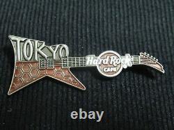 Complete setHARD ROCK CAFE JAPAN 3D Sculpted City Guitar 8 pins (No Limited)