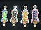 Complete Sethard Rock Cafe Kyoto Maiko Girl Pin 4 Colors (limited 250 Each)