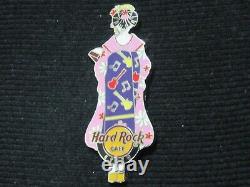 Complete setHard Rock Cafe KYOTO Maiko Girl Pin 4 colors (Limited 250 each)