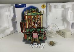 Dept 56 Snow Village Hard Rock Cafe 55324 With Collector's Pin