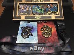 Dragon Con 2017 Exclusive Hard Rock Cafe Pin set of 5 With Lanyard