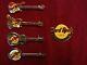 Five (5) Hardrock Cafe Nashville, Tennessee Pins From 1996. Prefect Condition