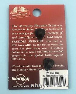 Freddie Mercury (Queen) Hard Rock Cafe 2015 Limited Edition Pin Badge Rome
