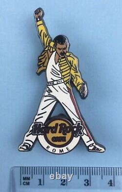 Freddie Mercury (Queen) Hard Rock Cafe 2015 Limited Edition Pin Badge Rome