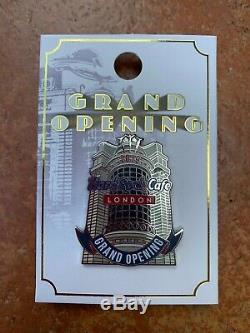 Grand Opening Pins (3) London Hard Rock Cafe Piccadilly Circus NEW 2019