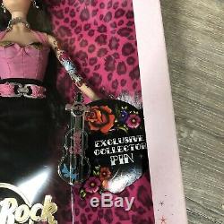 HARD ROCK CAFE BARBIE DOLL ROCKABILLY 2009 GOLD LABEL MATTEL NEW Exclusive Pin