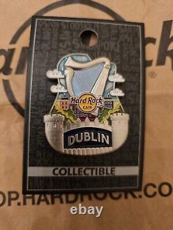 HARD ROCK CAFE Dublin city icon series Ireland pin
