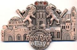 HARD ROCK CAFE HAMBURG 3rd ANNIVERSARY CAFE VIP PIN LE30