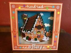 HARD ROCK CAFE Holiday Collectible Gingerbread House Jumbo Pin 2018