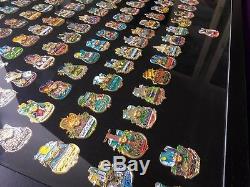 HARD ROCK CAFE Icon Series 2015 PIN COLLECTION Incl. Frame