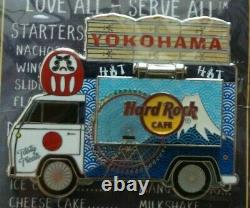 HARD ROCK CAFE JAPAN Food Truck Series Pin Limited 200 ASAKUSA&TOKYO&YOKOHAMA