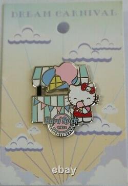 HARD ROCK CAFE JAPAN Hello Kitty Dream Carnival Pin complete Limited 100