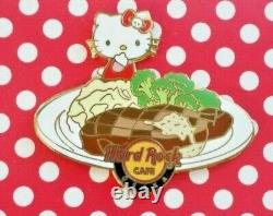 HARD ROCK CAFE JAPAN Hello Kitty Favorite Menu Pin UCW&OSAKA&UYENO