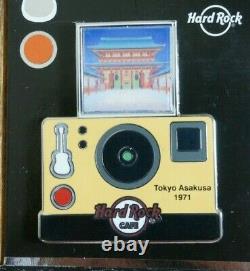 HARD ROCK CAFE JAPAN Lenticular Camera Pin Limited 100 pcs Complete