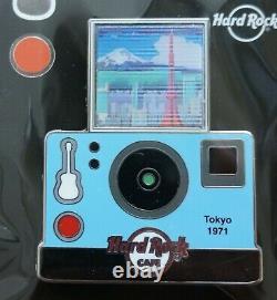 HARD ROCK CAFE JAPAN Lenticular Camera Pin Limited 100 pcs Complete