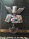 Hard Rock Cafe Live Santo Domingo Grand Opening Staff Pin Crest 3d Flag Go Wing