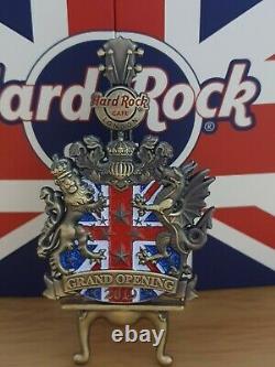 HARD ROCK CAFE LONDON PICCADILLY CIRCUS GRAND OPENING Jumbo PIN perfect gift box